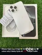 iPhone 16pro max 512gb indian
