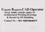 Urgent required CAD operators
