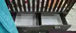 Baby bed of pure seasam wood