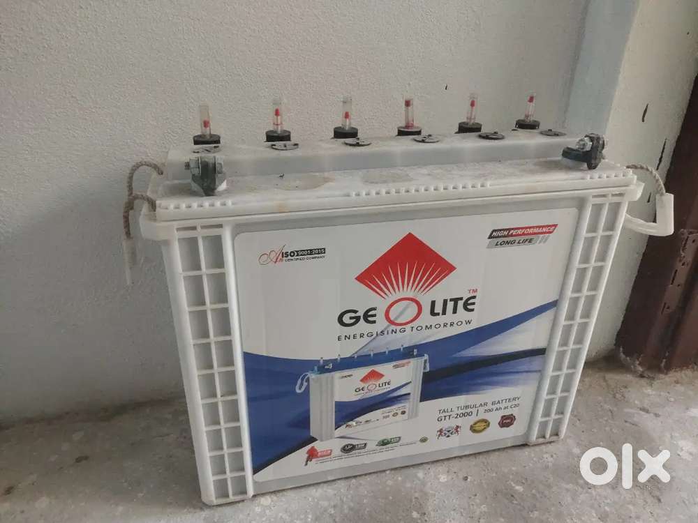 Tall tubular battery 200 Ah at c 20