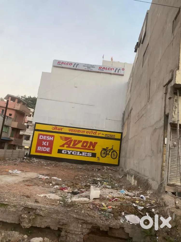 For showroom land in ganj para durg prime location