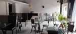 Restaurant furniture and kitchen utensils