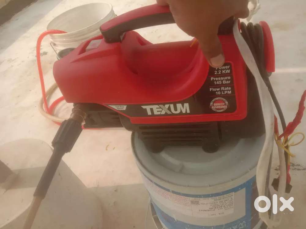 Fresher washer full condition 145 bar low rate 10 litre per minute