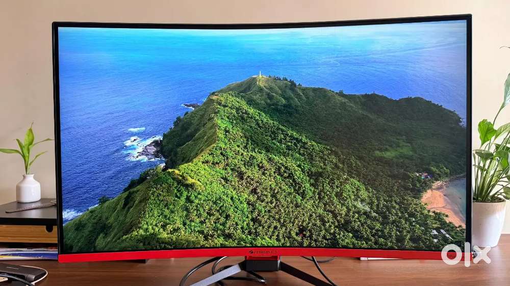 Unused Zebronics 32 Monitor (180Hz, 2K) - Moving Sale - Bill & Box