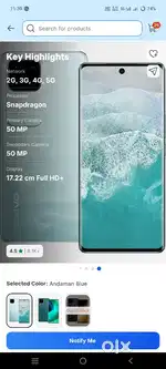 Vivo v30 . Bilkul new condition. Bilkul saff ha .koie kami ne .