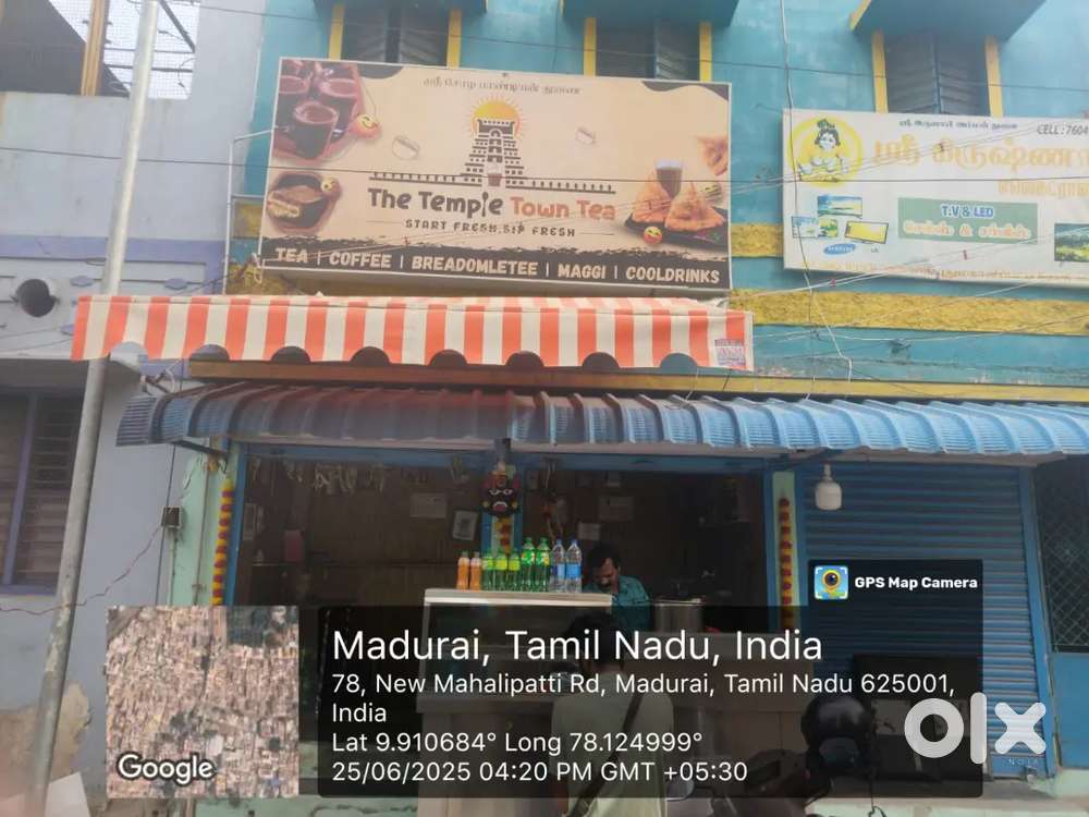 Running Tea shop for sale