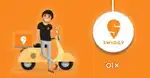 Siwggy food delivery boy