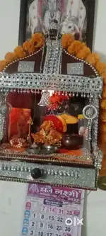 Wooden mandir