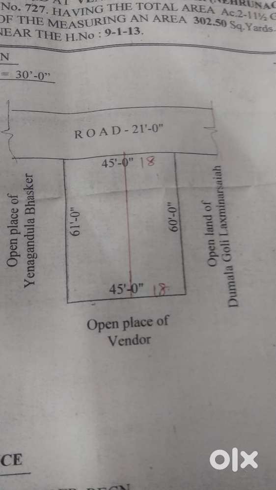 Land in New bus stand for sale sircilla