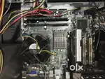 Selling mother board with processor and ram and graphics card