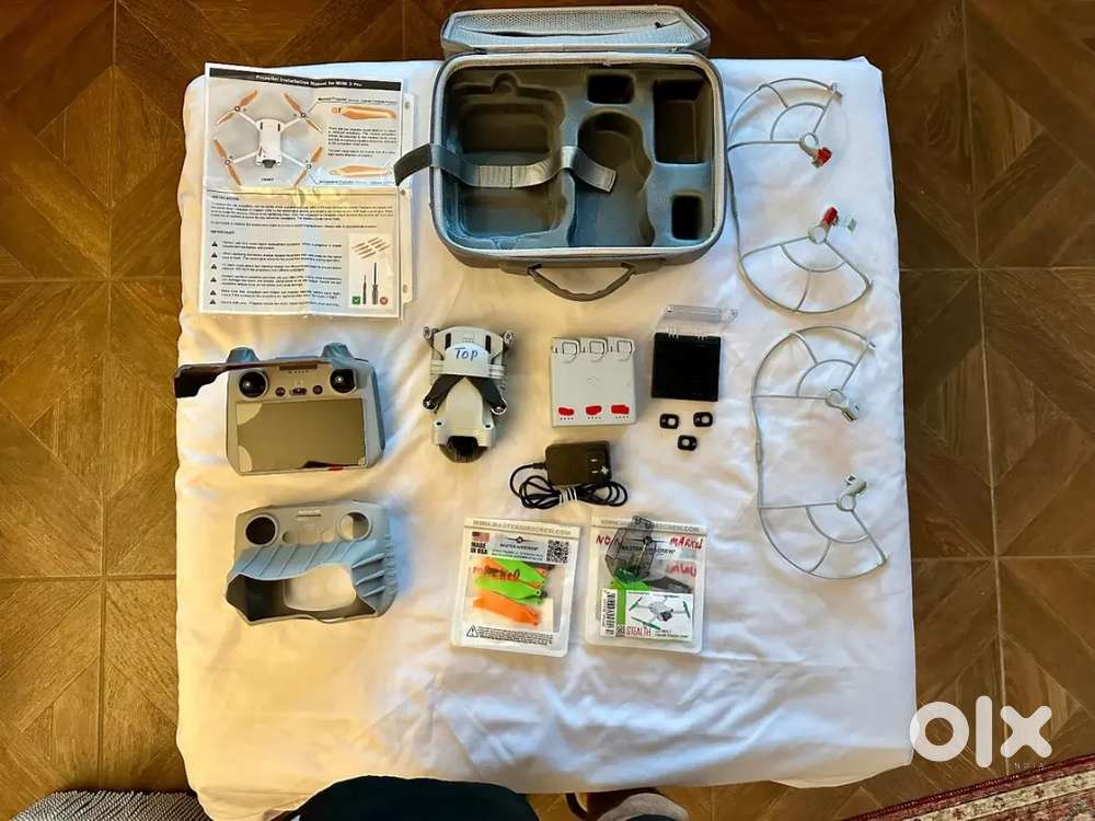 DJI Mini 3 Pro 4K Camera Drone with RC Remote Fly More Combo Plus Much