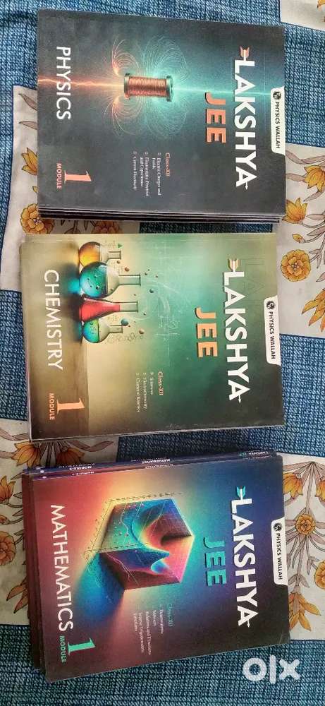 Lakshya Jee physics wallah physics maths and chemistry whole set