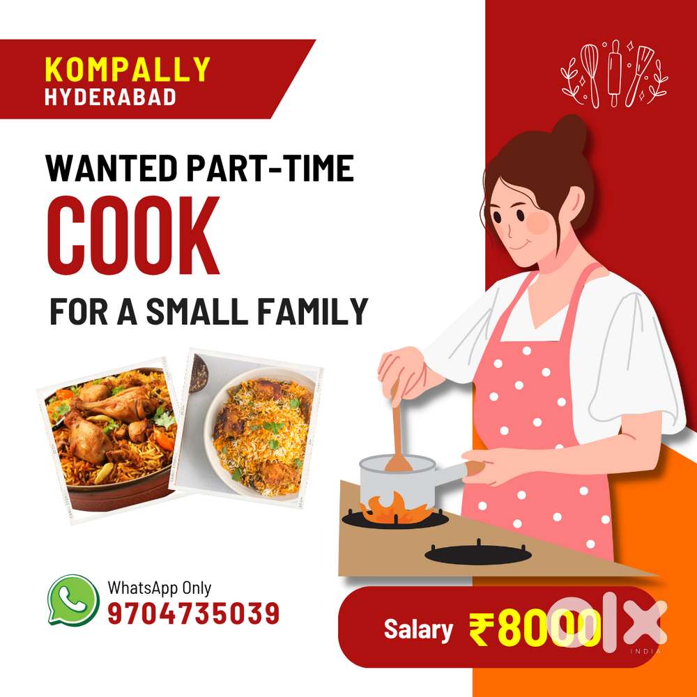 Part-time Cook for a Small Family