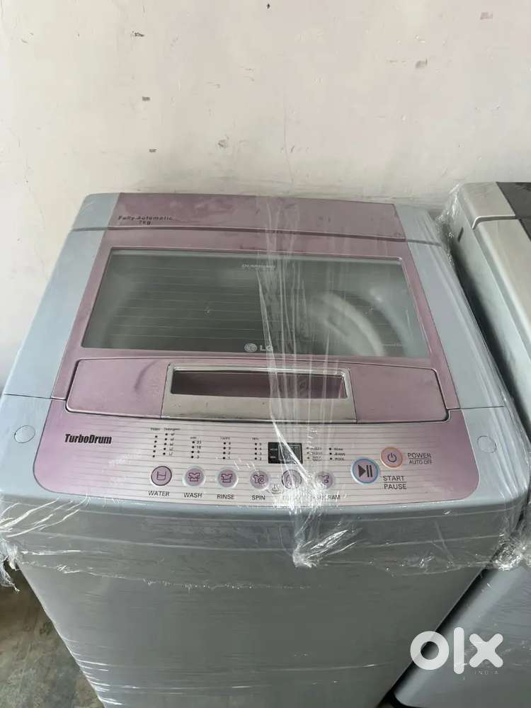 L. g washing machine automatic top load with warranty
