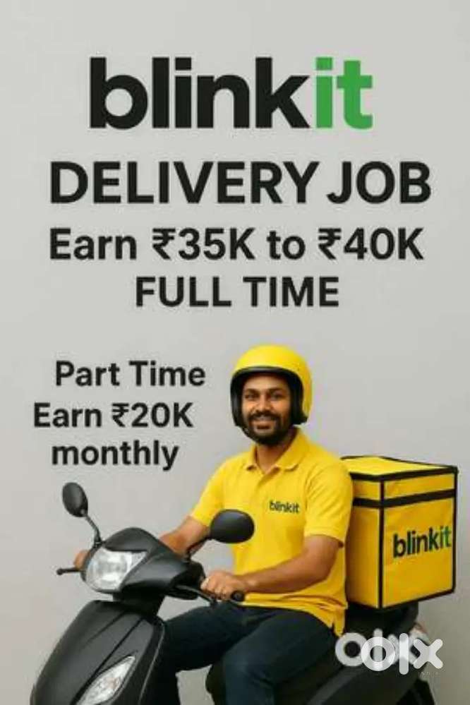 Blinkit Delivery Executive required for different stores in Ranchi
