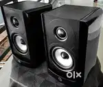 BOSTON ACOUSTICS AUDIOPHILE BOOKSHELF SPEAKERs FOR MUSIC & MOVIES
