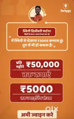 Swiggy Delevery Partner
