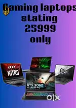 Gaming laptop are available