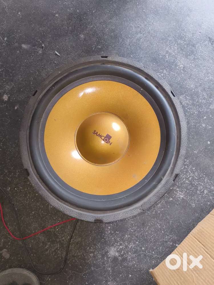 A 10 inch speaker is good condition