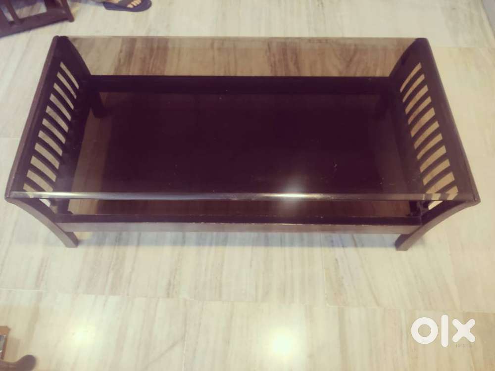Centre Table : Wood having Glass TOP