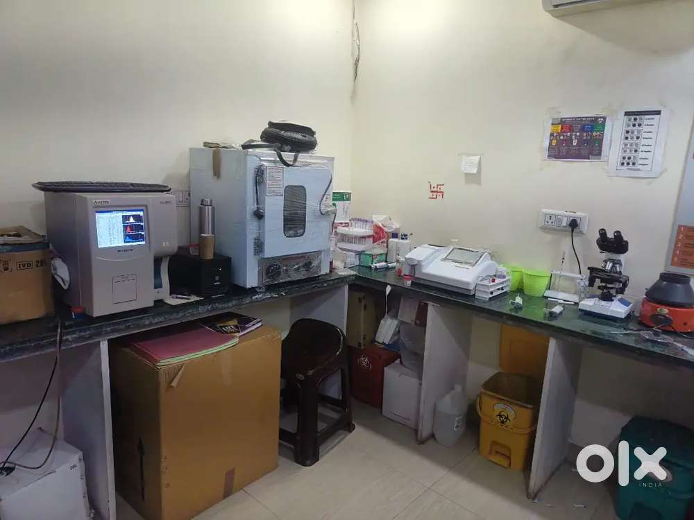 Space at pathology lab in Potential Multispeciality Hospital of Bhopal