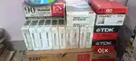 Blank Audio & VHS video Cassettes