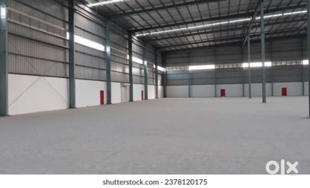 Godown Rent GIDC 10hajar sqft cornar plot gandhidham prime location