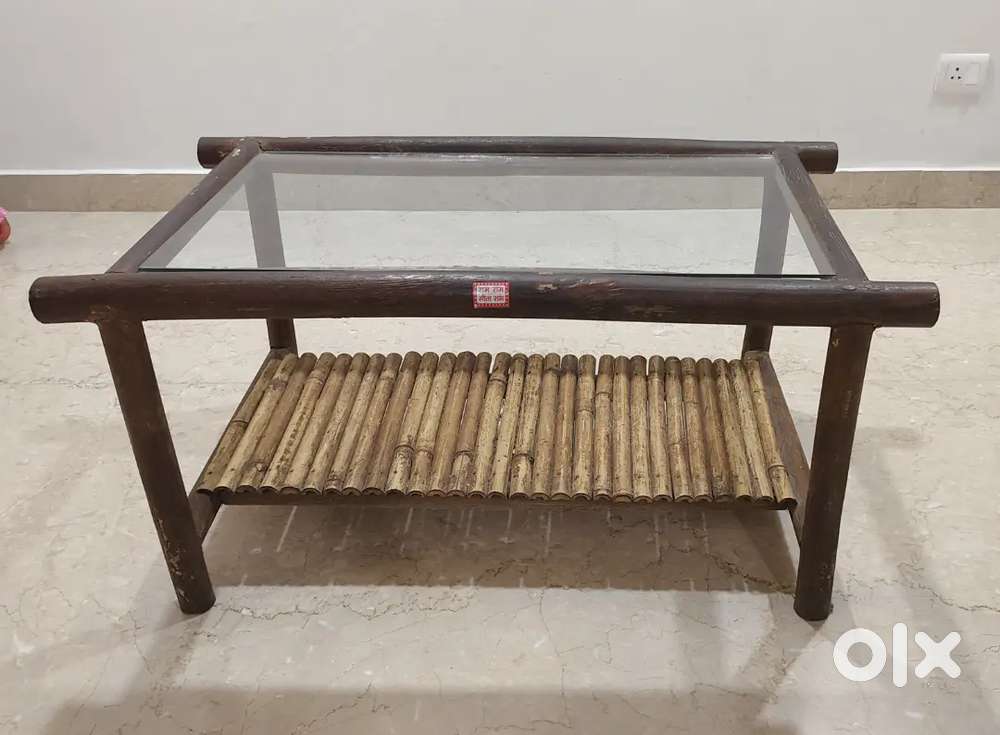 Glass Center Table with Good condition