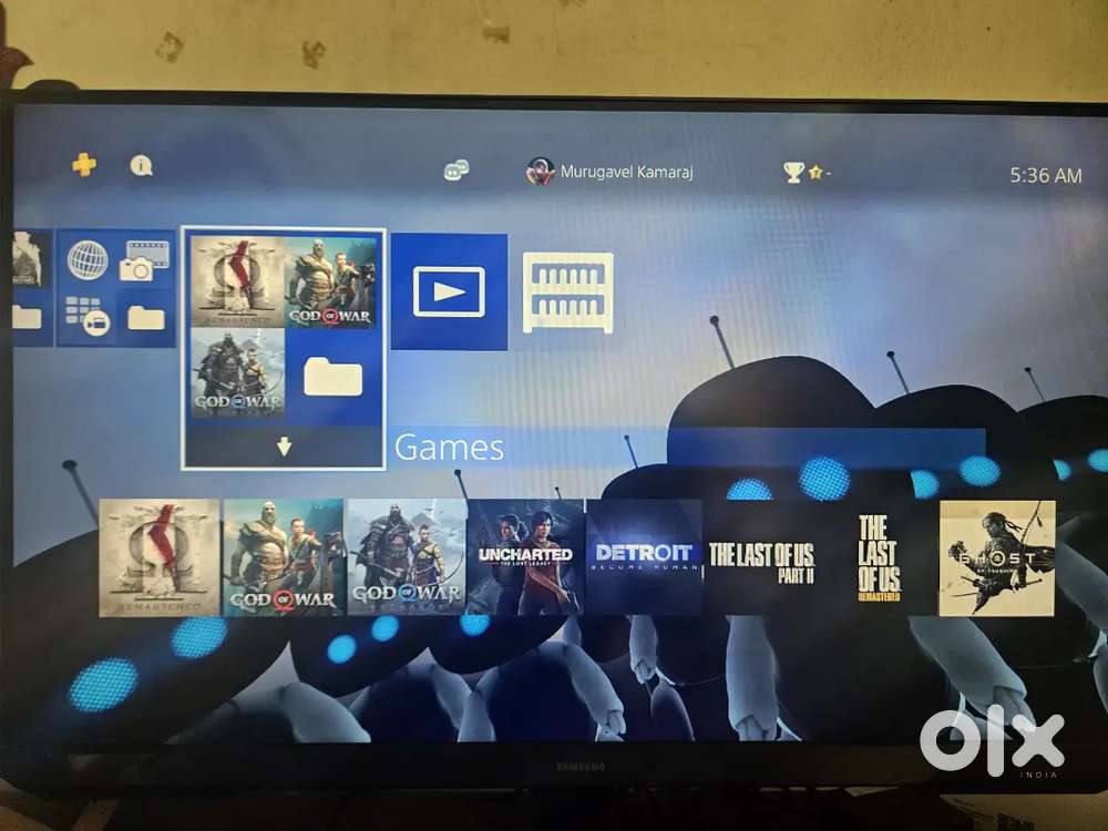 Playstation 4 Slim With Games