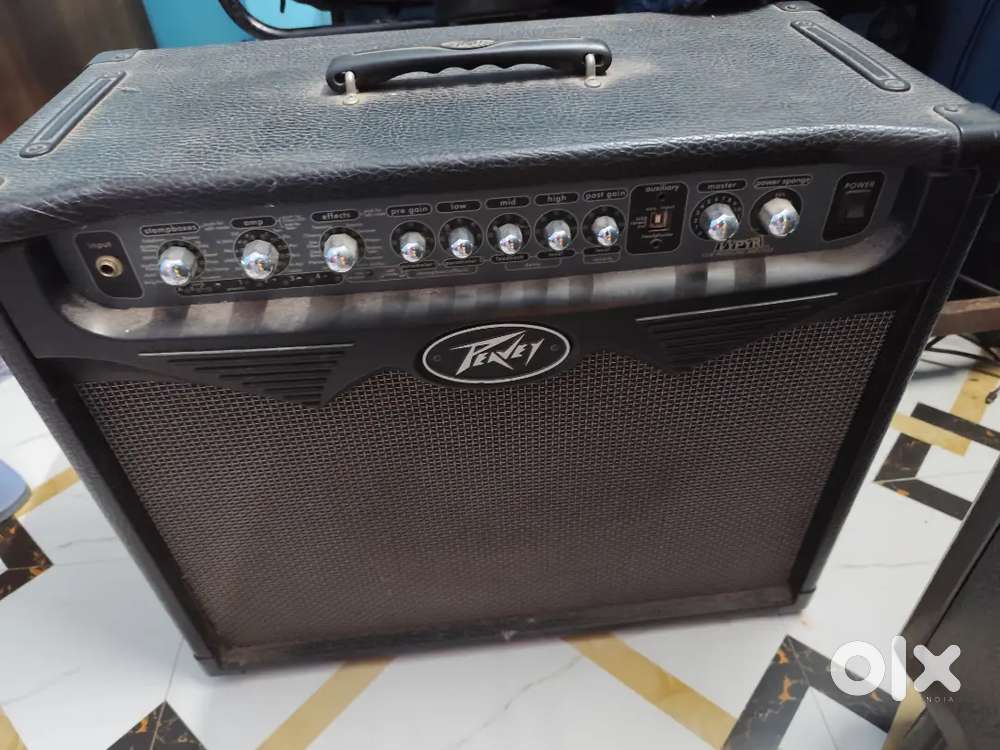 Sound box for guitar.