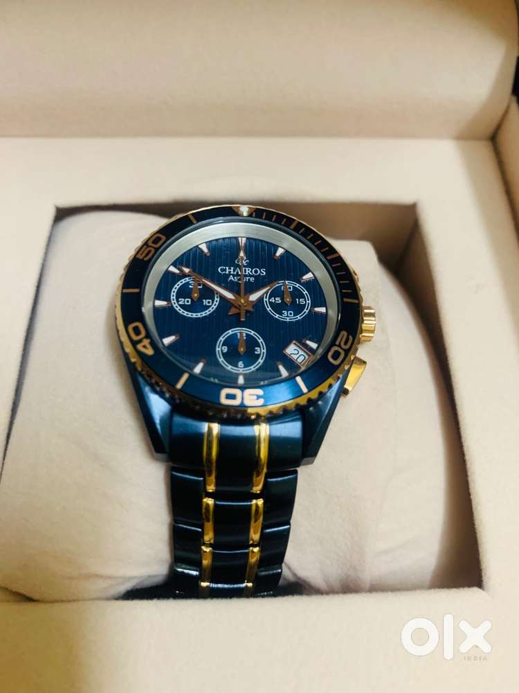 Brand new Gold coated Chairos Crusader Swiss Watch for Male & Female