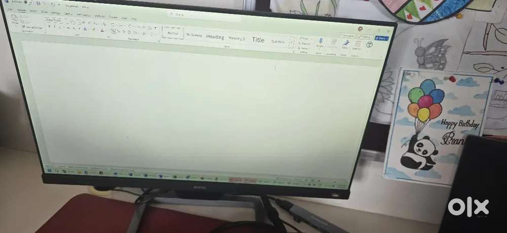 24 inch Benq monitor