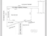 2 cottas plot sell near halisahar railway station