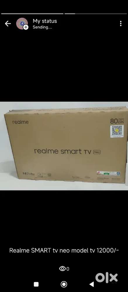 REALME SMART TV 12000/-
