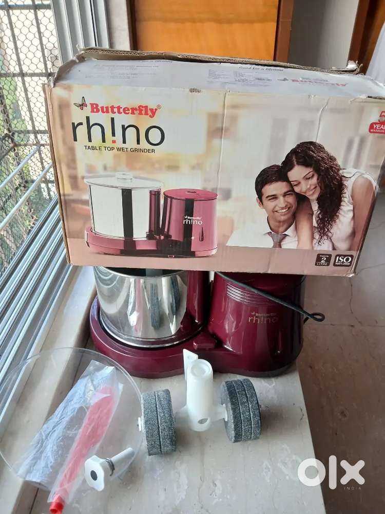 Butterfly rhino table top wet grinder