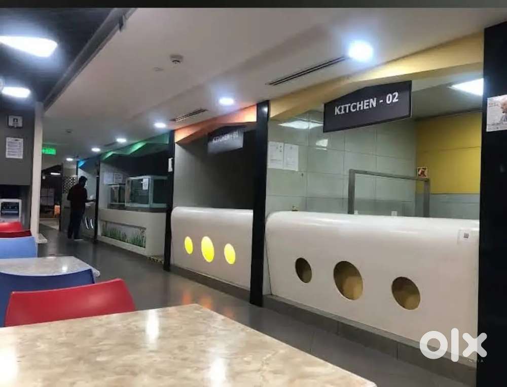 Shop and space available in food court