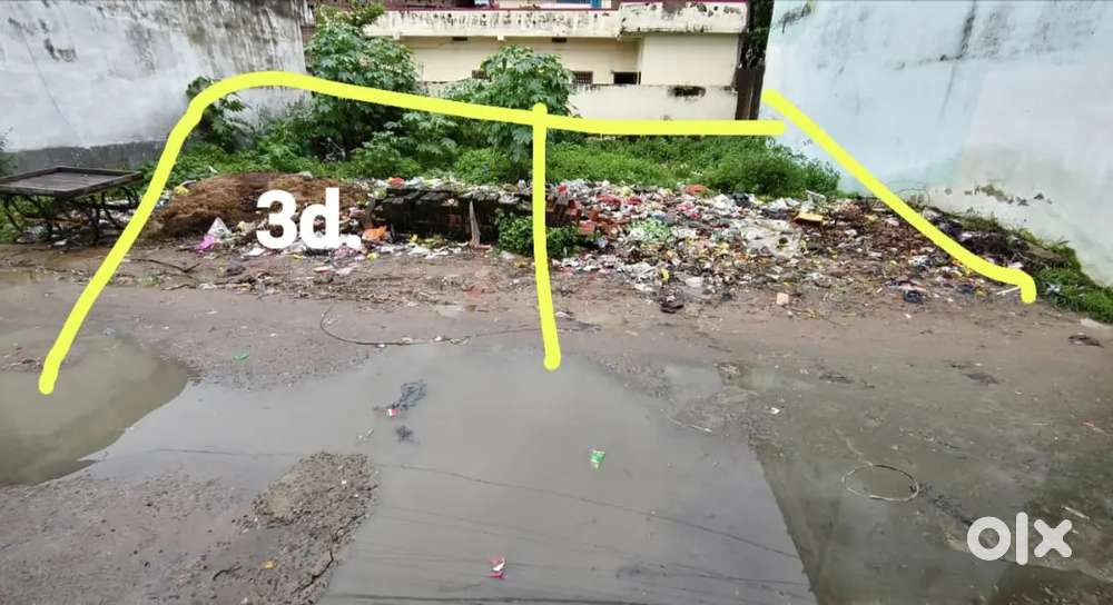 6 डिसमिल का प्लॉट है उसमें से 3 डिसमिल बेचना है।