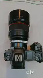 Canon Eos R with 85mm 1.4