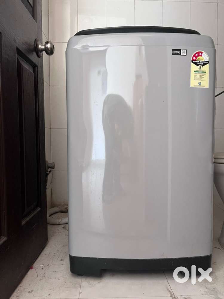 Samsung 7 kg Diamond Drum Fully Automatic Top Load Silver