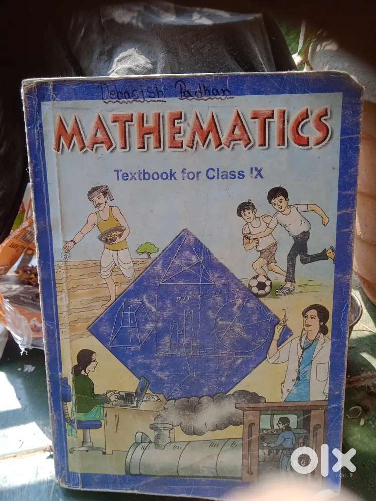 Math book class 9