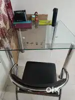 Glass Dinning Table with 4 chairs @Low Price