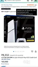 Ps5 digital edition seal packed with warranty