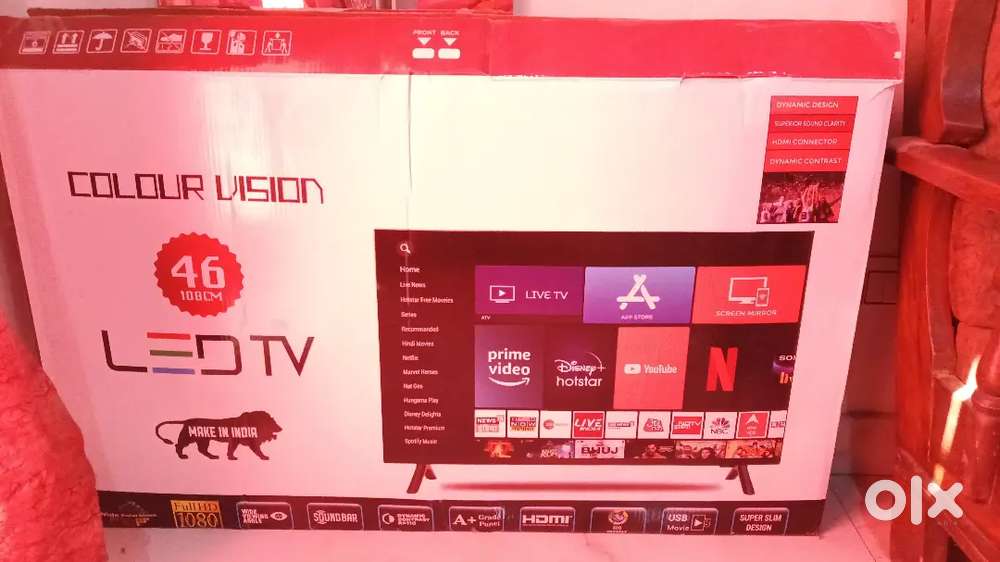 Led  brand new only 2 month old 43 inch new rate 14500