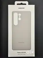 60% Discount on Original Samsung S25 Ultra silicone back cover (Gray)