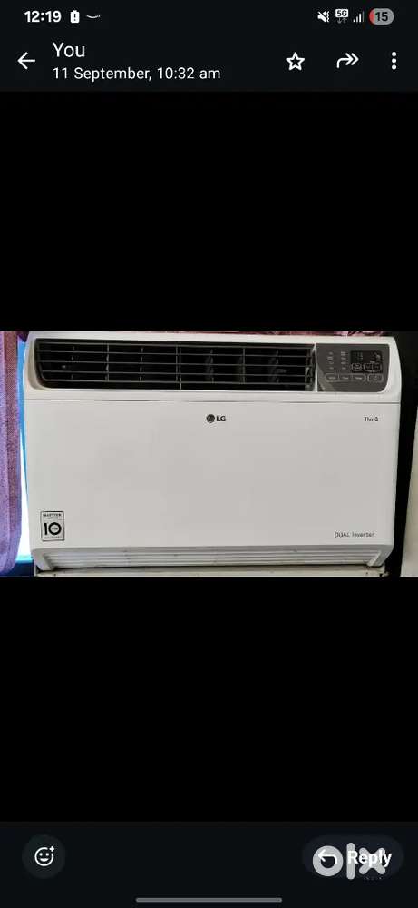 LG Dual inverter 5 star window AC