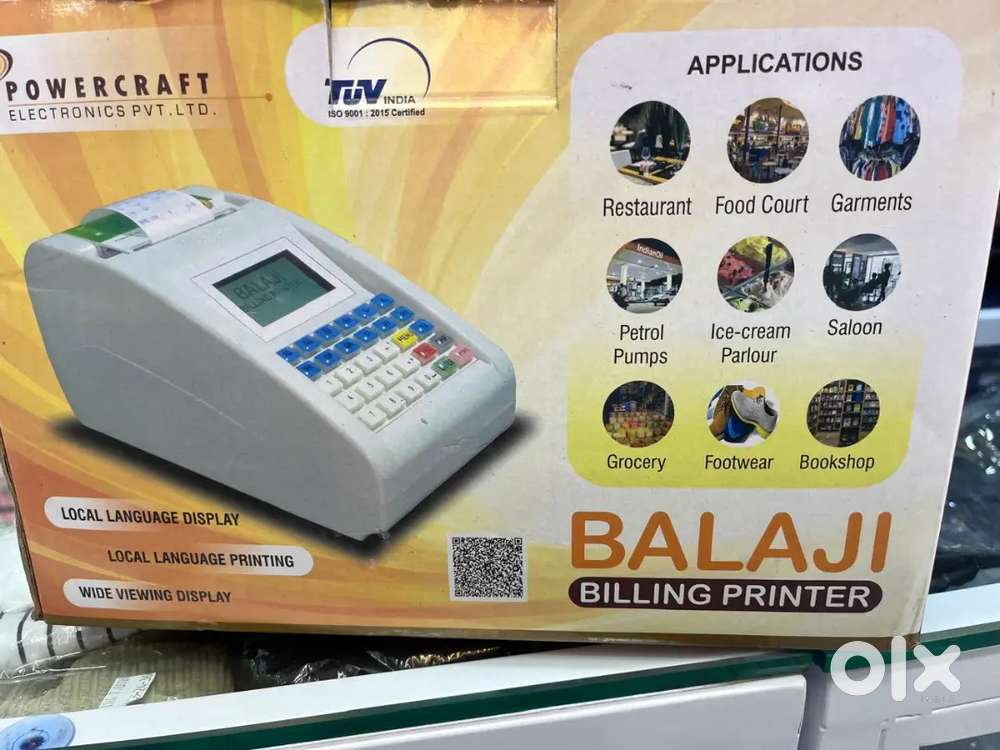 Balaji Billing machine like brand new unused