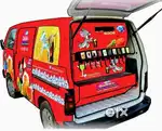 Soda van machine