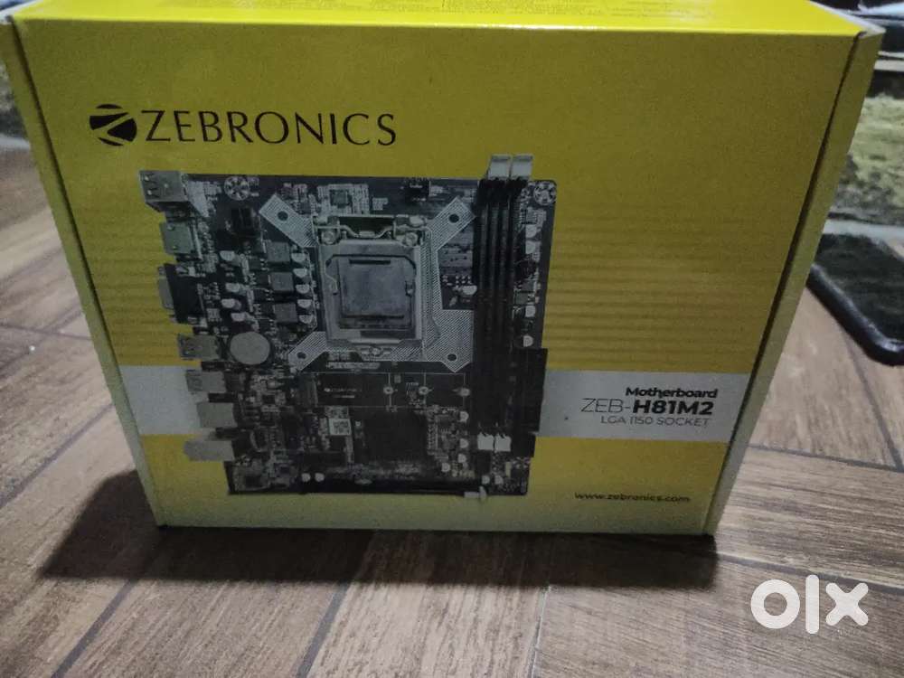 Zebronics H81M2 bought 2.10.2025 New unused