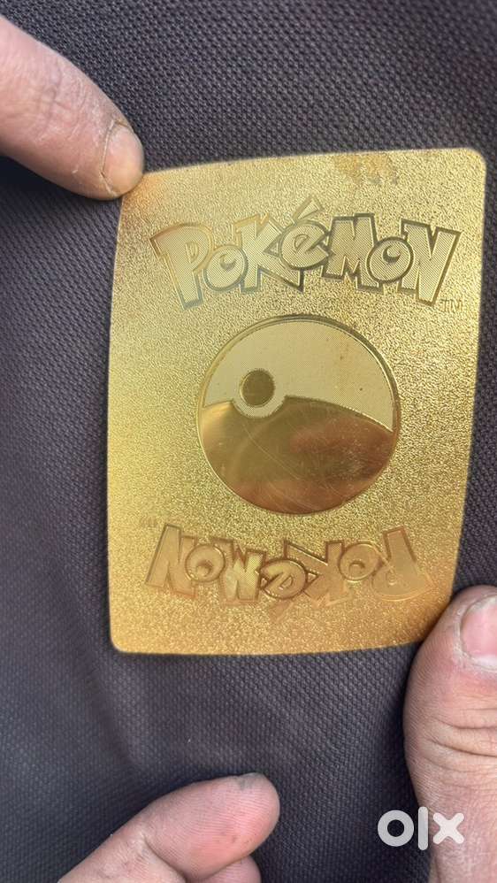 Pokemon golden card