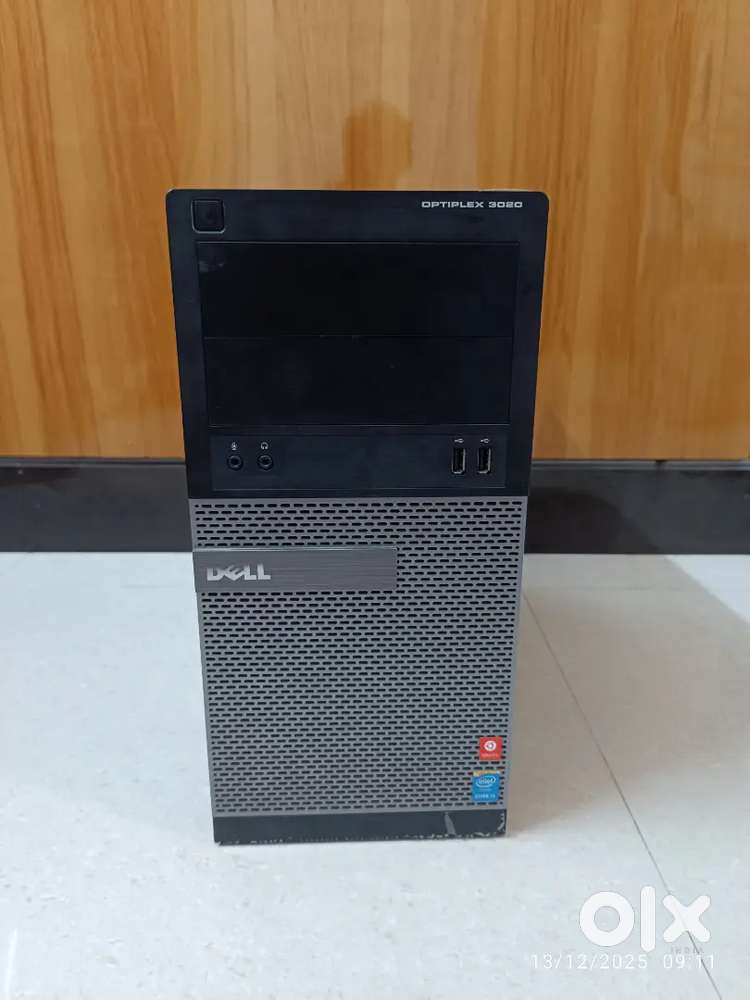 Dell optiplex 3020 CPU ONLY  i3  4 gen  SSD240. 465GB HDD. 8GB Ram